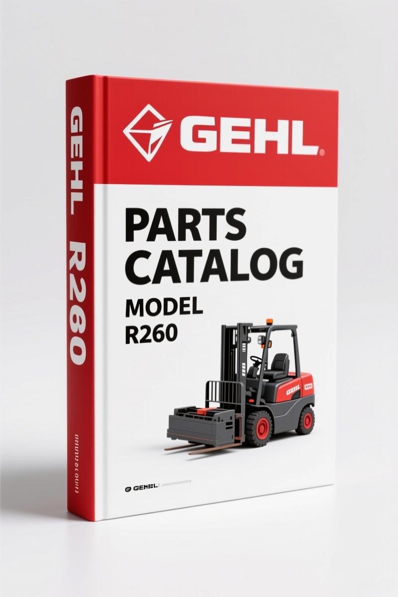 GEHL R260 2014 Parts Catalog - OEM Factory Specs