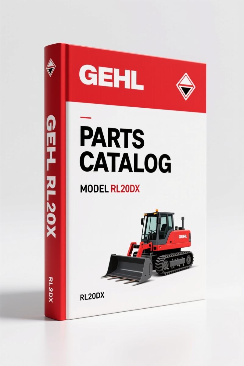 GEHL RL20DX Parts Catalog – 24 Pages of OEM Specs