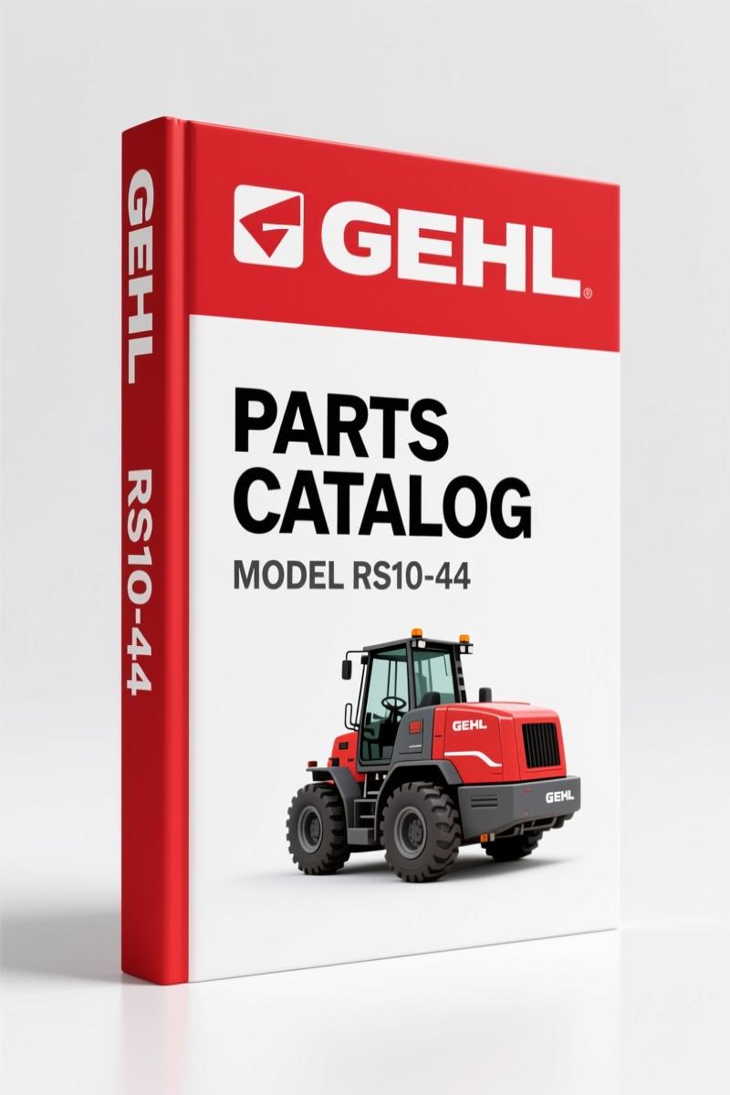 GEHL RS10-44 2009 Parts Catalog – Factory OEM Parts Documentation