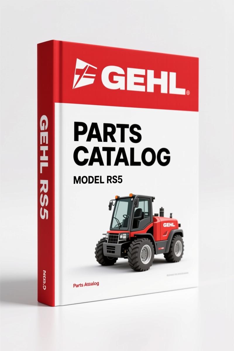 GEHL RS5 Parts Catalog – 136 Pages Factory Part Numbers & Torque Data