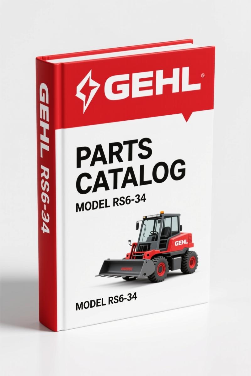 GEHL RS6-34 2007 Parts Catalog – 216 Pages OEM Diagrams & Torque