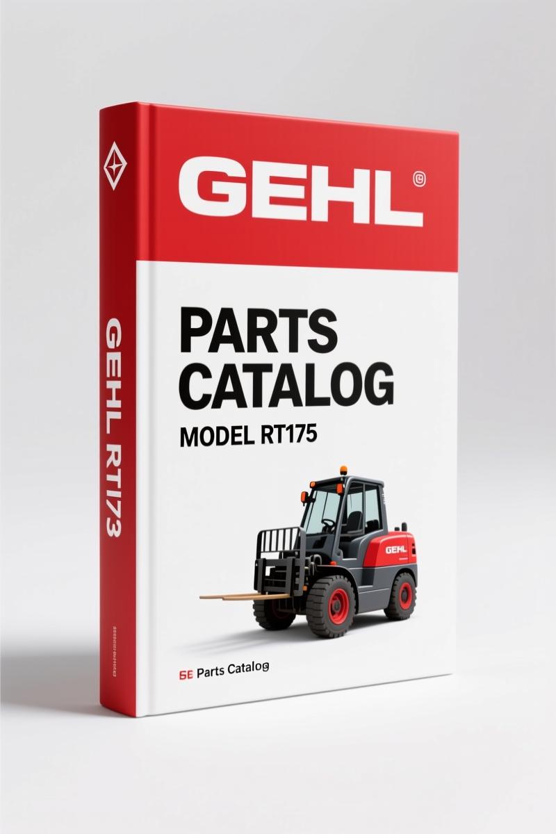 GEHL RT175 2013 Parts Catalog – OEM Parts Reference