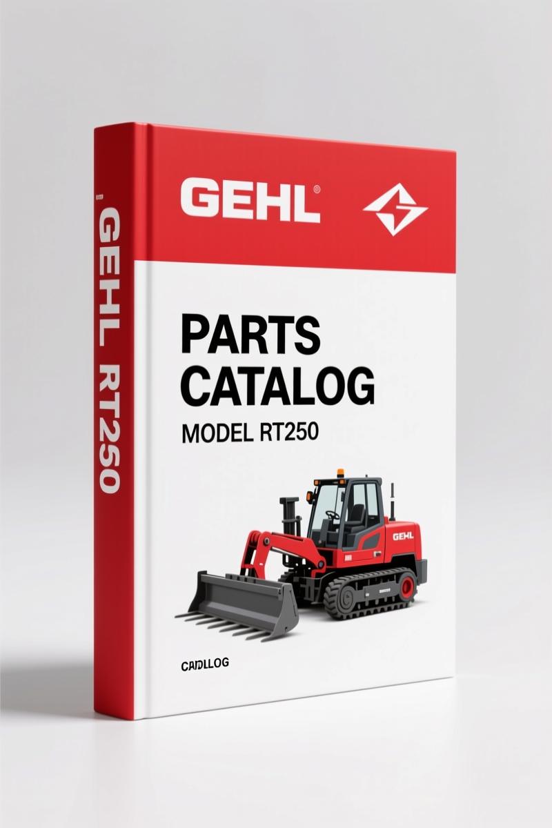 GEHL RT250 2014 Parts Catalog – 166 Pages OEM Parts Manual
