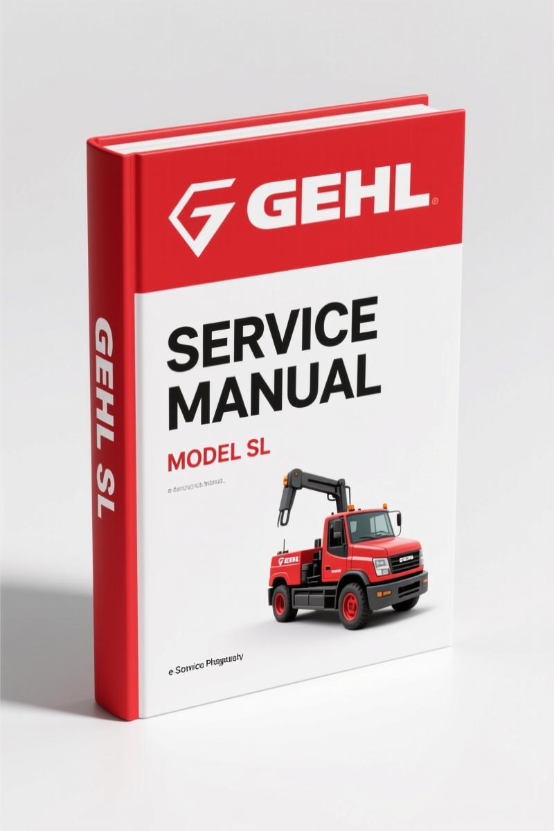 GEHL SL Service Manual – 90 Pages of Factory Torque Specs & Diagnostics