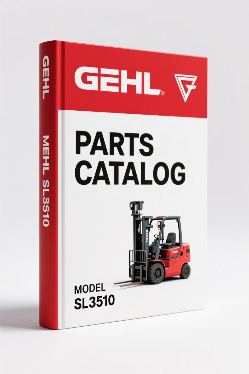 GEHL SL3510, 3610 Parts Catalog – 104 Pages OEM Specs