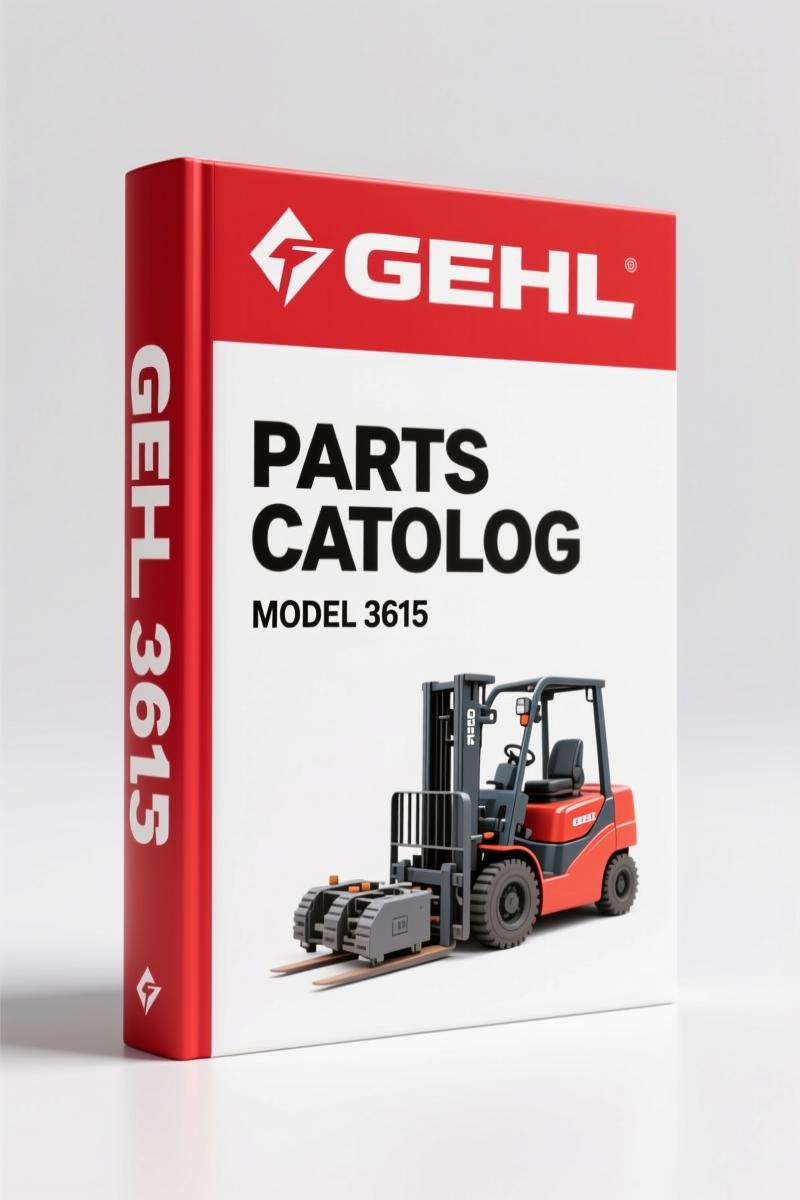 GEHL SL3515, 3615 Parts Catalog – Factory Parts Identification