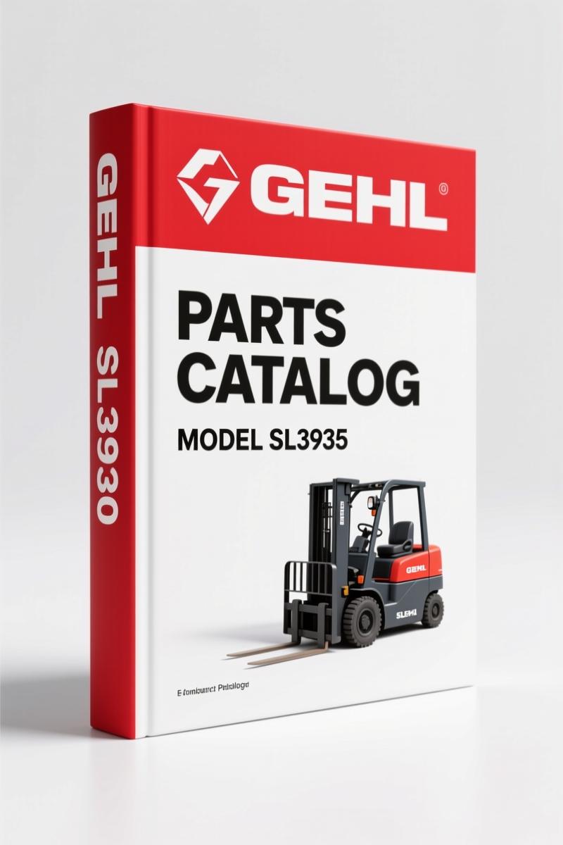 GEHL SL3635, SL3935 2004 Parts Catalog – OEM Factory Specs