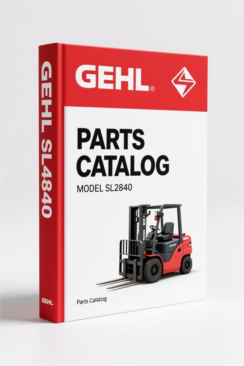 GEHL SL4640, SL4840, SL5640, SL6640 2007 Parts Catalog – Deutz Engine Parts