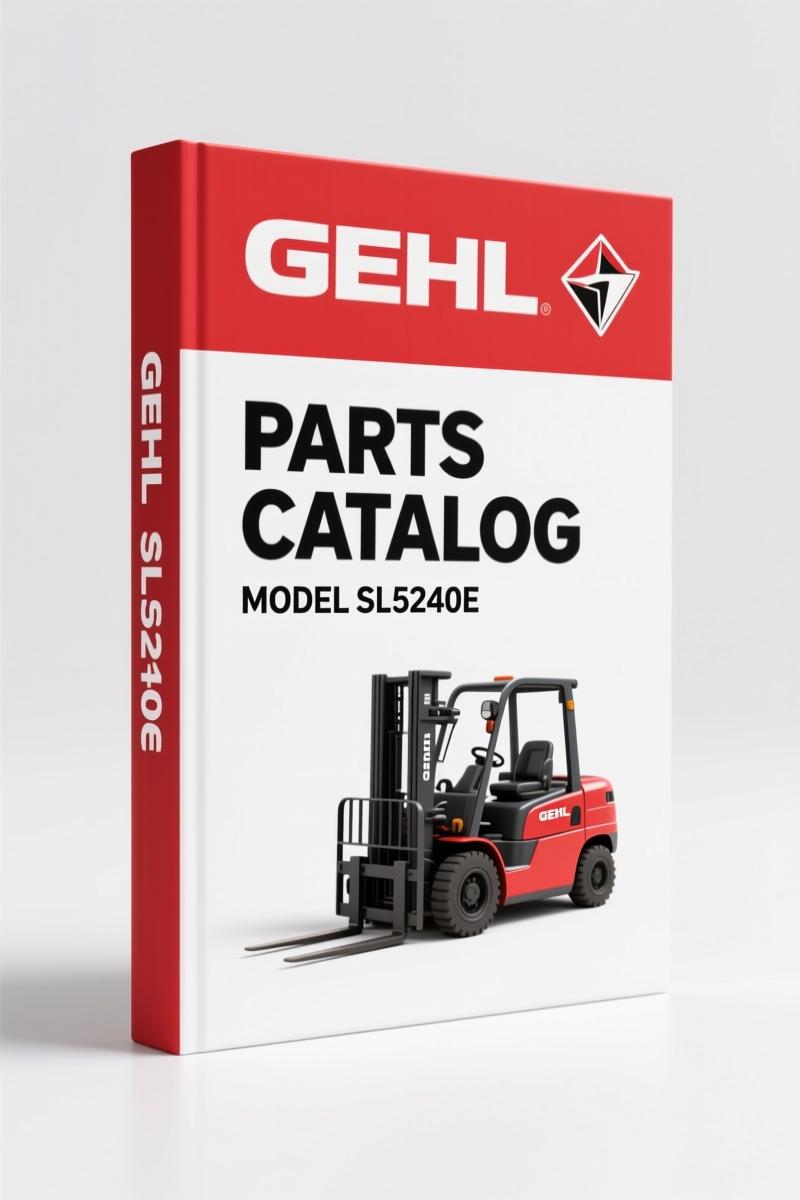 GEHL SL4640E, SL5240E 2010 Parts Catalog – OEM Exploded Views