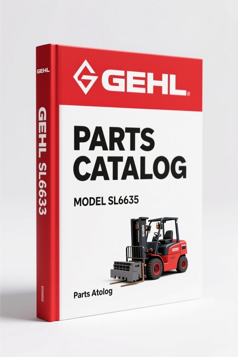 GEHL SL5635, SL6635 Parts Catalog – 76 Pages | Factory Parts Identification