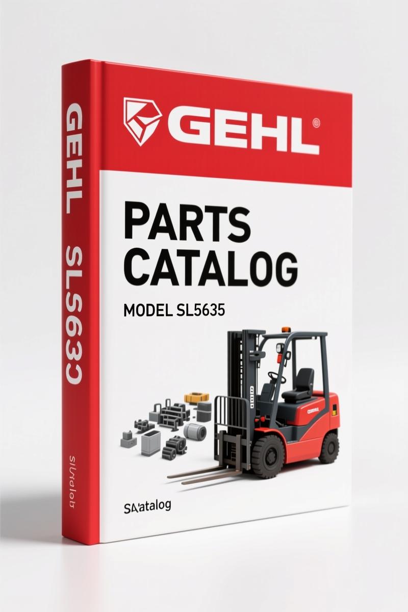 GEHL SL5635, SL6635, SL4635, SL4835 2005 Parts Catalog