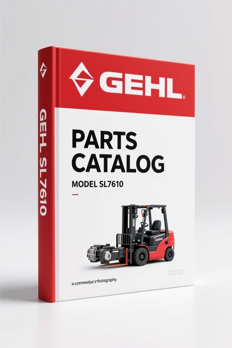 GEHL SL7610, SL7710, SL7810 2005 Parts Catalog – 212 Pages OEM Parts Identification