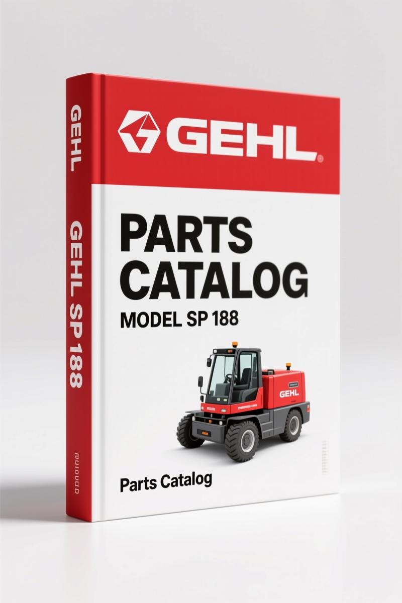 GEHL SP 188 Parts Catalog – 62 Pages | OEM Factory Specs