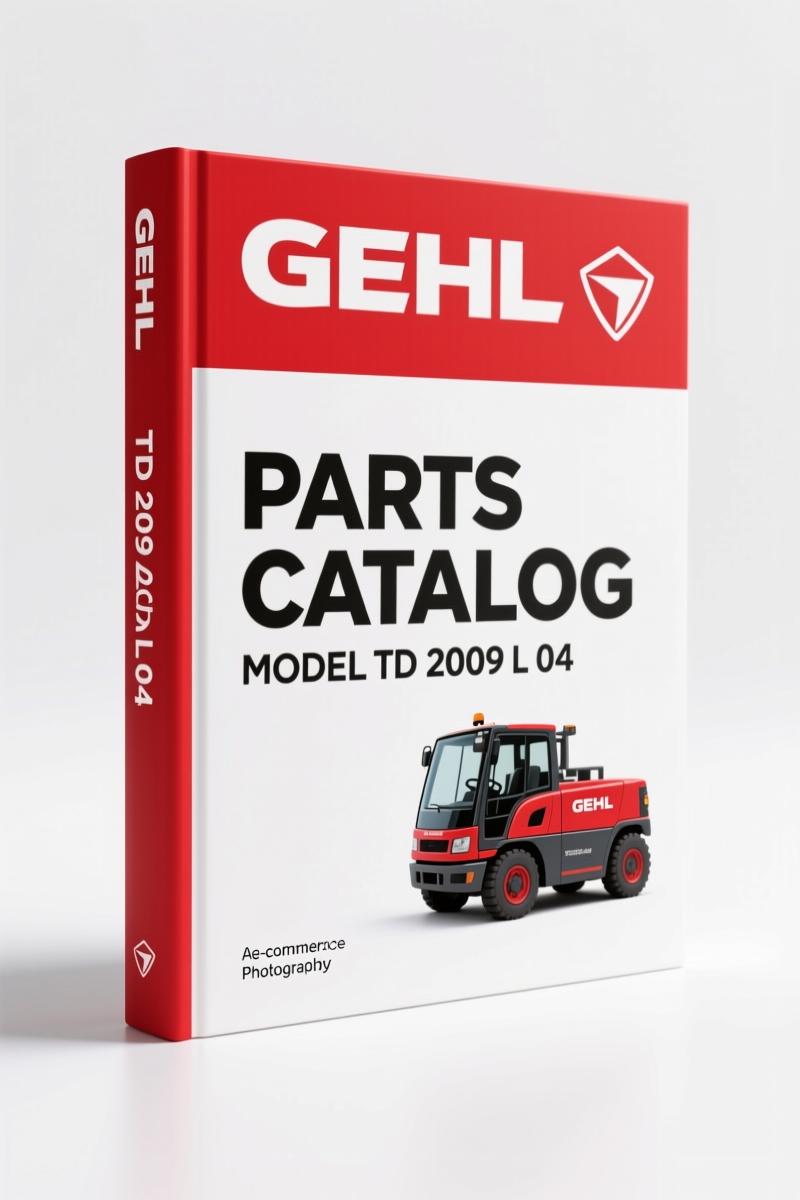 GEHL TD 2009 L 04 Parts Catalog – 38 Pages | OEM Engine Specs