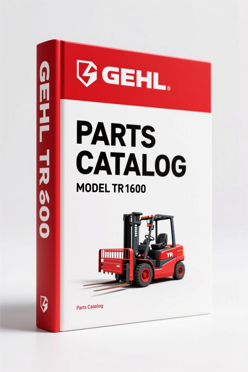 GEHL TR 600 Parts Catalog – 24 Pages of Factory Assembly Specs