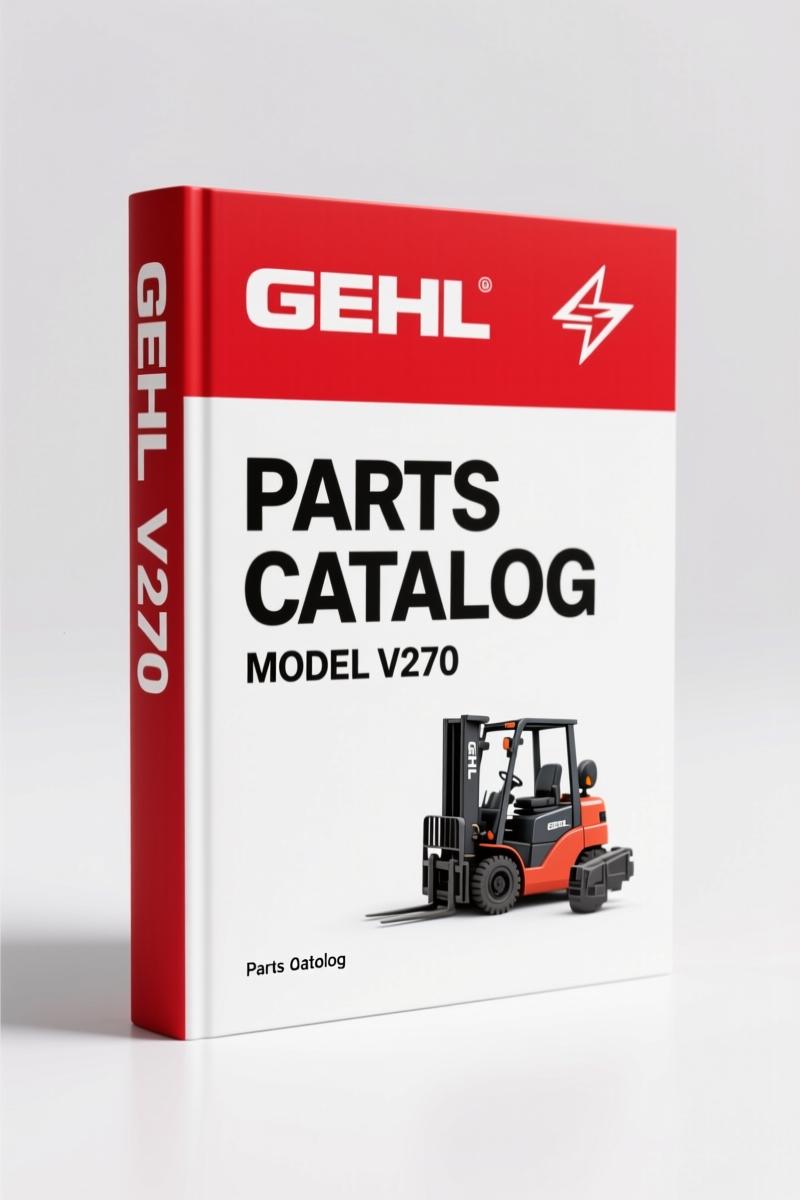 GEHL V270, V330 2013 Parts Catalog – 226 Pages of OEM Part Numbers