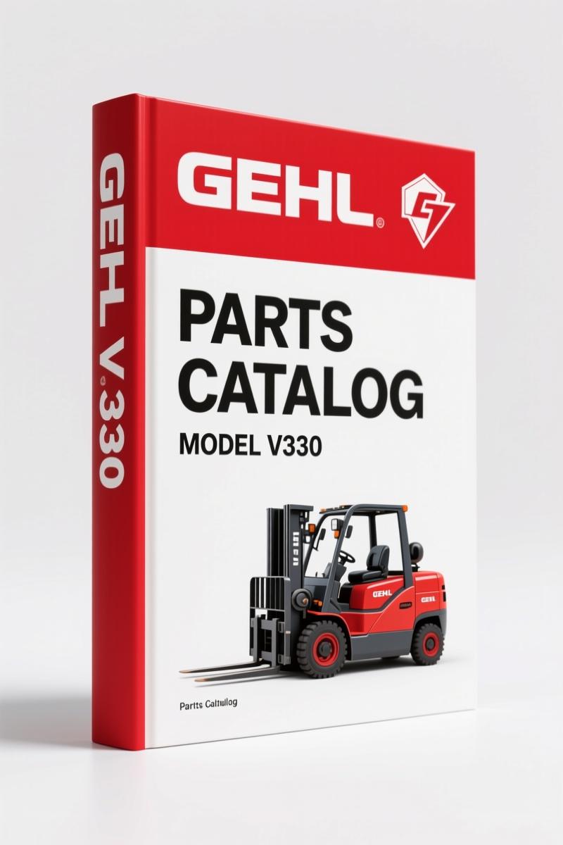 GEHL V270, V330 2014 Parts Catalog – OEM Component Identification