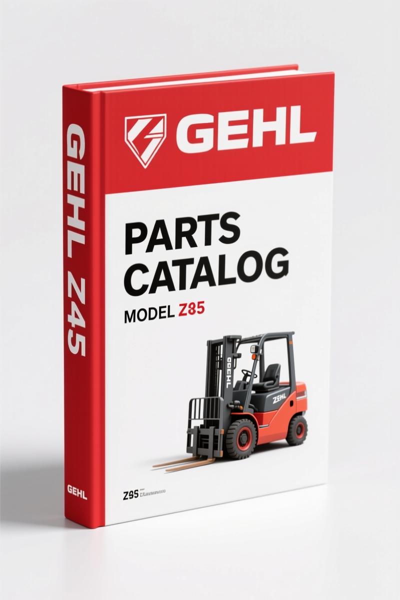 GEHL Z45 2012 Parts Catalog – Factory Exploded Views