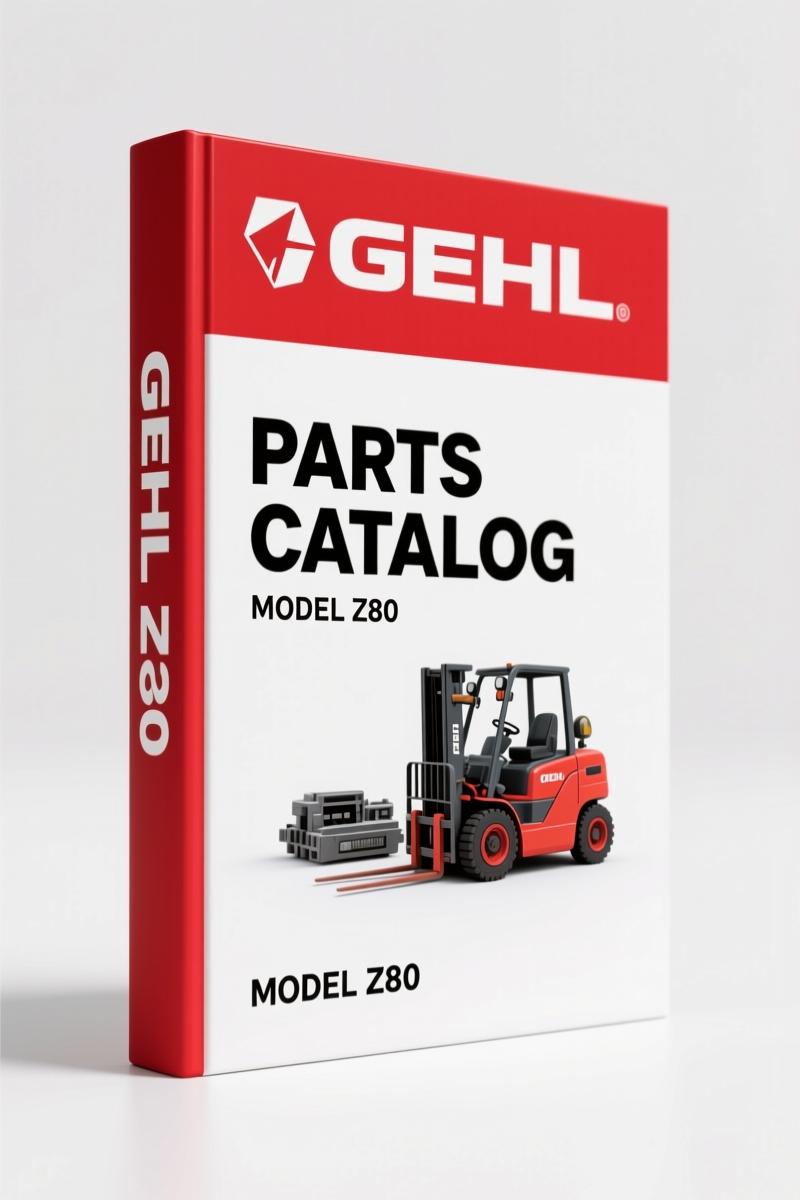 GEHL Z80 2012 Parts Catalog – 312 Pages of Factory Parts Documentation