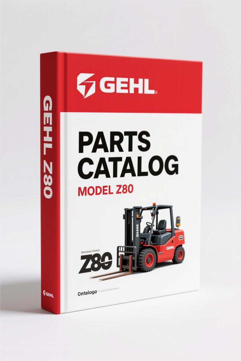 GEHL Z80 2014 Parts Catalog – 330 Pages, Official OEM