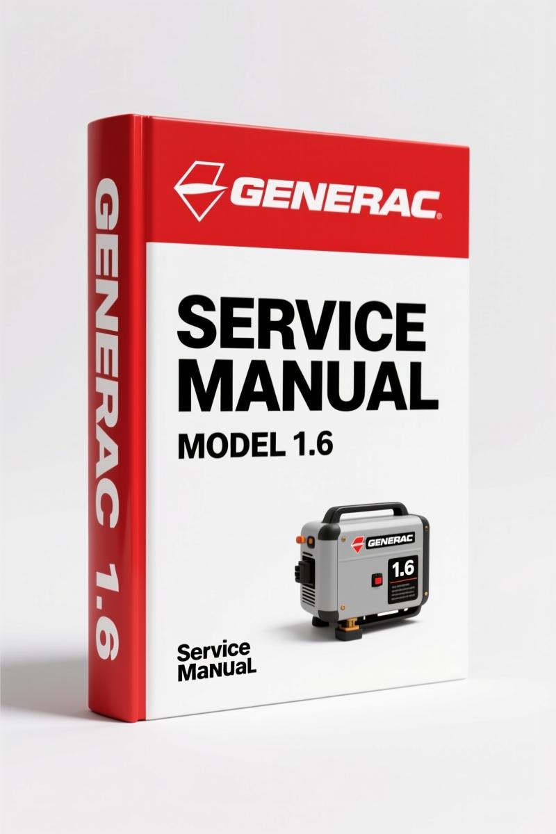 Generac 1.6 Service Manual – 76 Pages of Factory Specs