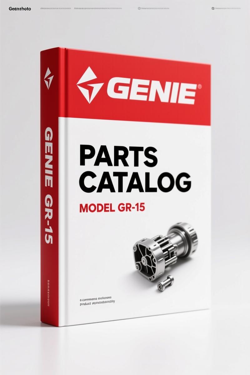 Genie GR-8, GR-12, GR-15 2017 Parts Catalog – 150 Pages
