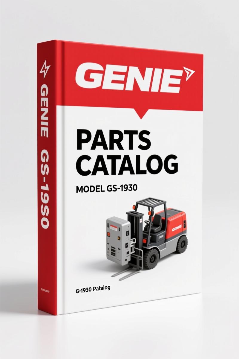 Genie GS-1530, GS-1930 2012 Parts Catalog – 190 Pages