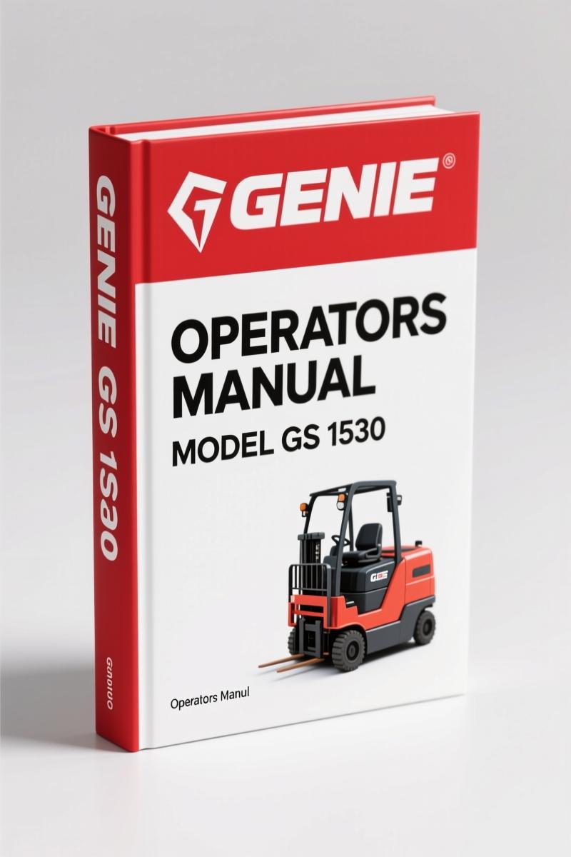 Genie GS 1530, GS 1930 Operators Manual – OEM Safety & Operating Guide