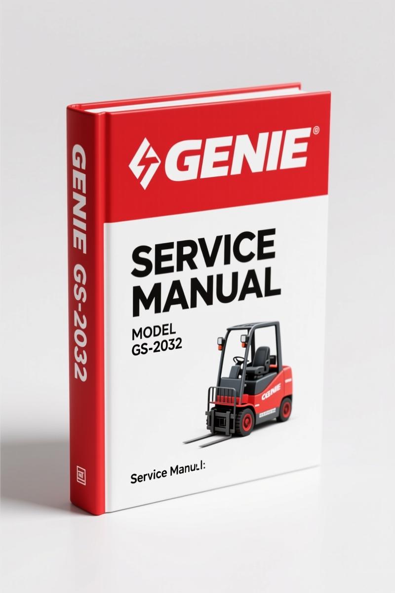Genie GS-2032 Service Manual – Factory Specs for Mechanics