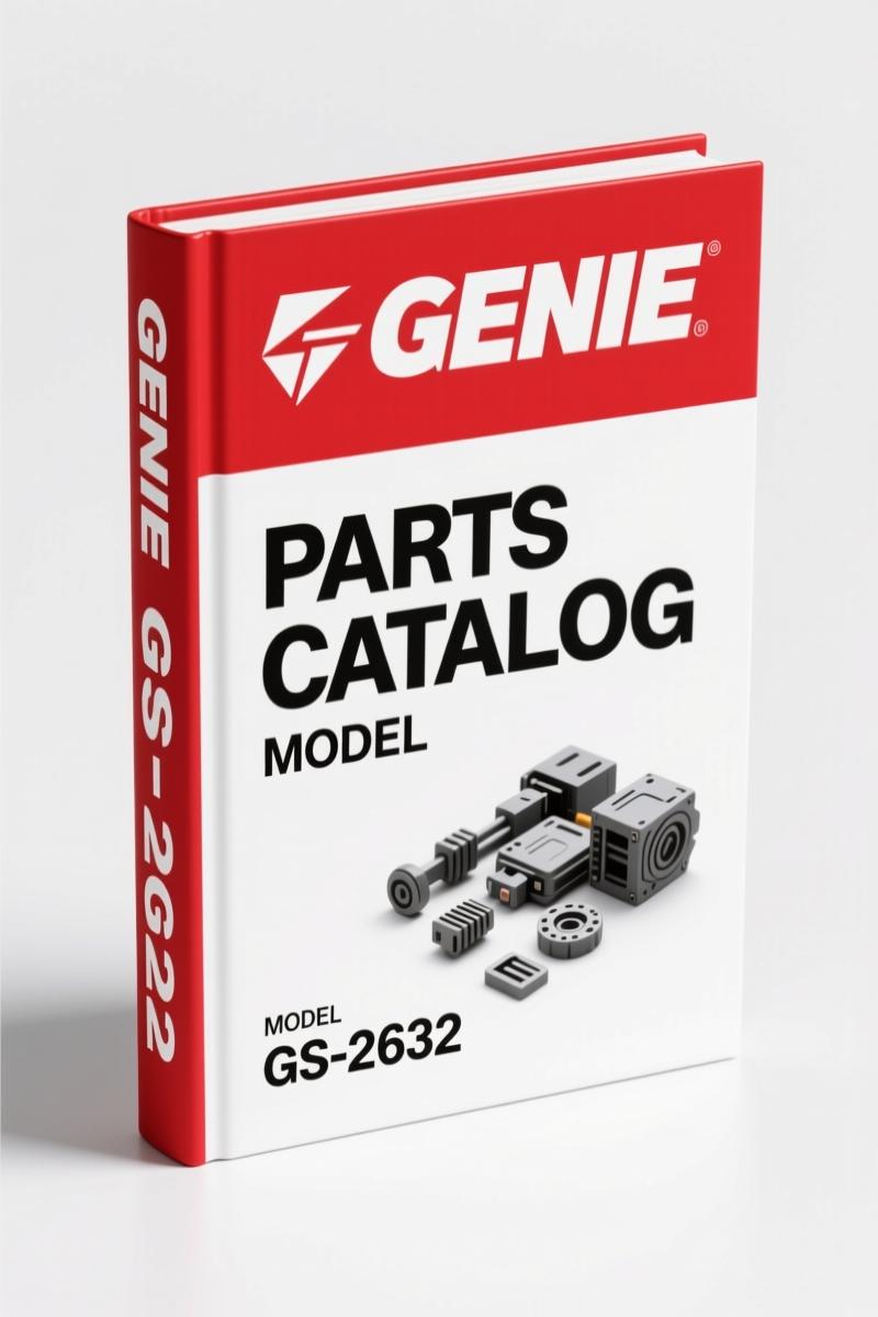 Genie GS-2032, GS-2632 2012 Parts Catalog - 184 Pages OEM