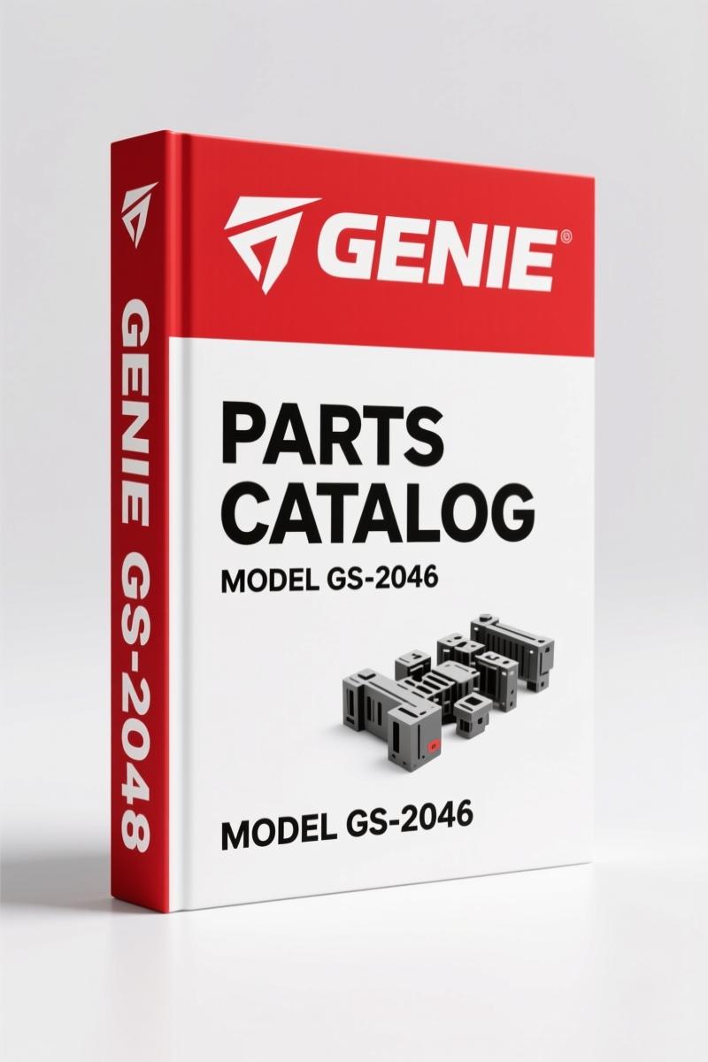 Genie GS-2046, GS-2646, GS-3246 2012 Parts Catalog – 182 Pages