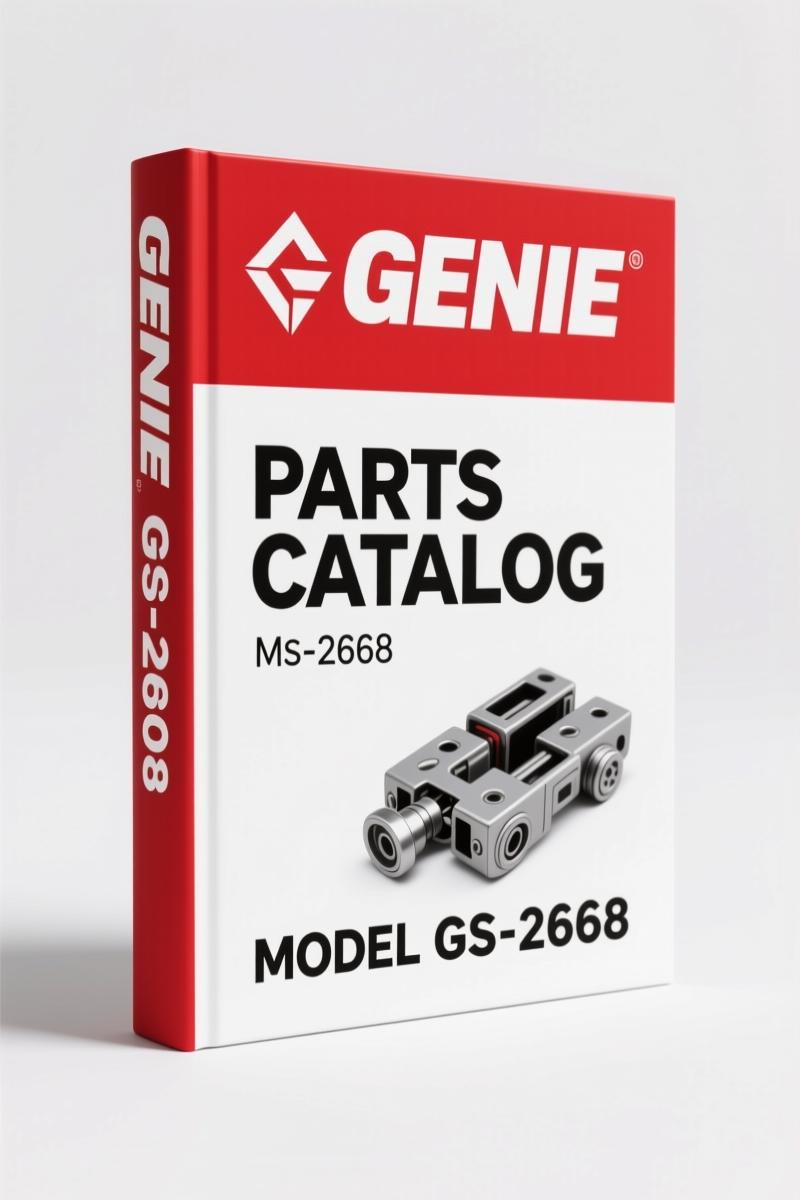 Genie GS-2668, GS-3268 2012 Parts Catalog – OEM Part Numbers