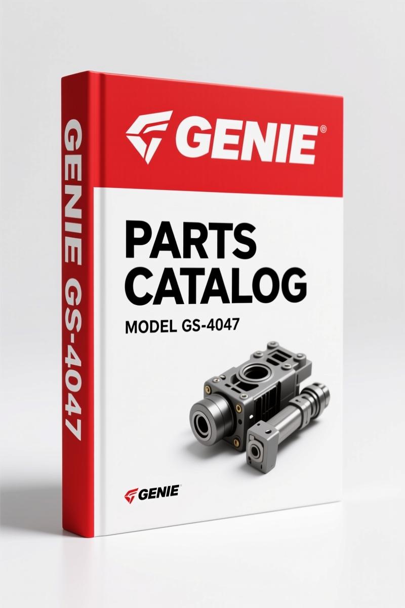 Genie GS-4047 2012 Parts Catalog – OEM Parts Breakdown for Scissor Lifts