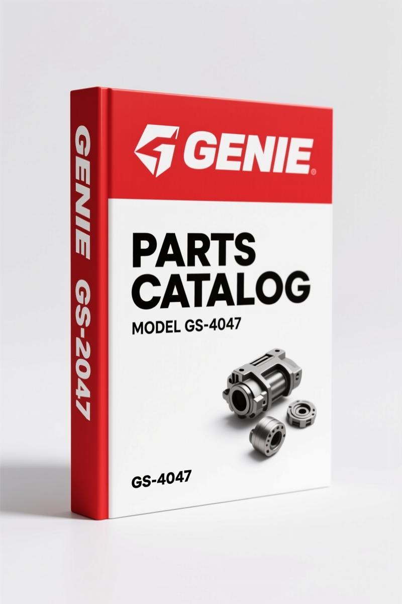 Genie GS-4047 2015 Parts Catalog – OEM Parts Breakdown for Scissor Lifts