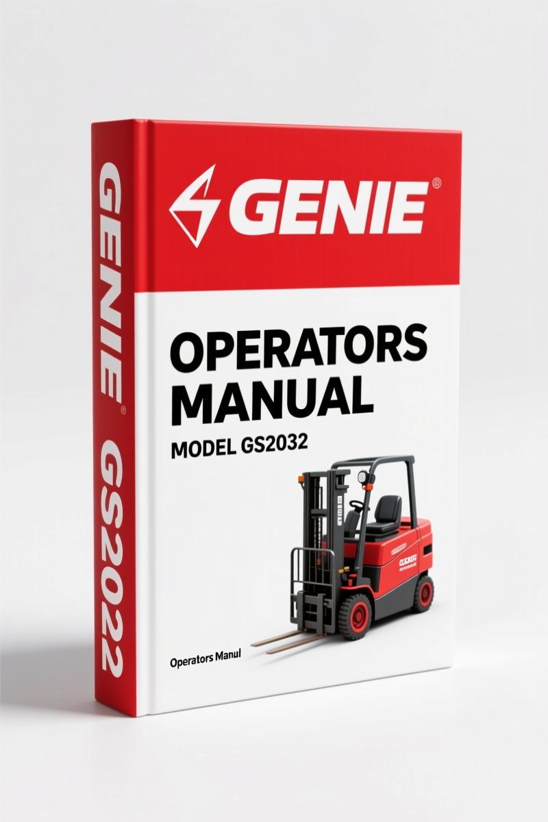 Genie GS2032 GS2632 GS2046 GS2646 GS3246 Operators Manual – OEM Specs
