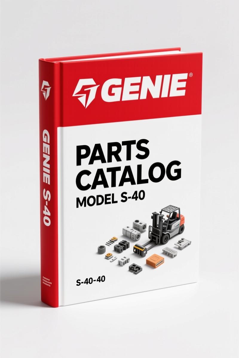 Genie S-40, S-45 2017 Parts Catalog – OEM Part Numbers & Diagrams