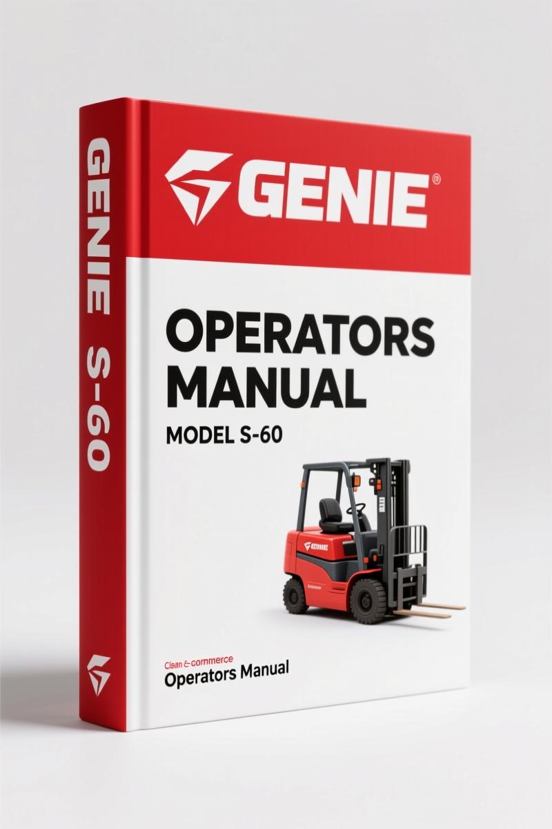 Genie S-60, S-65 Operators Manual – OEM Safety & Operating Procedures