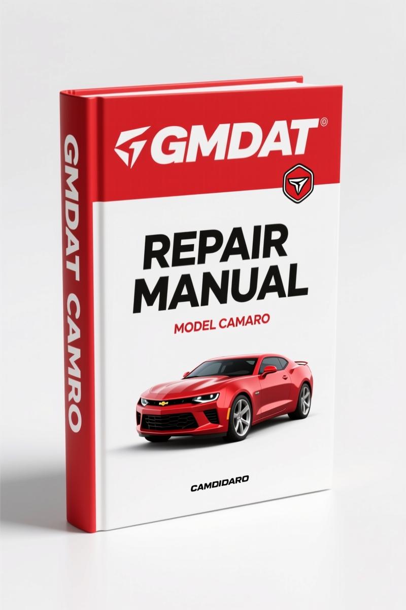 Gmdat Camaro Repair Manual 1982-1992 – Factory Specs for Technicians