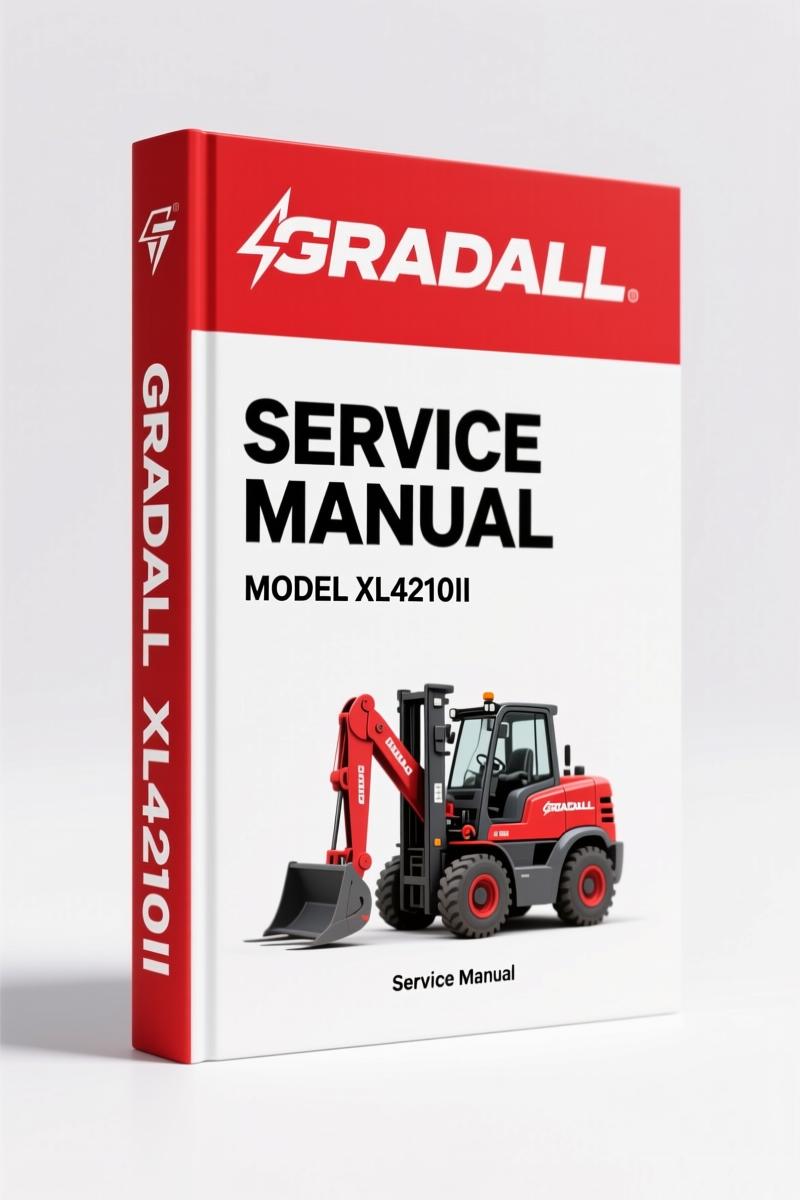Gradall XL4210II 2006 Service Manual – Factory Hydraulic & Electrical Specs