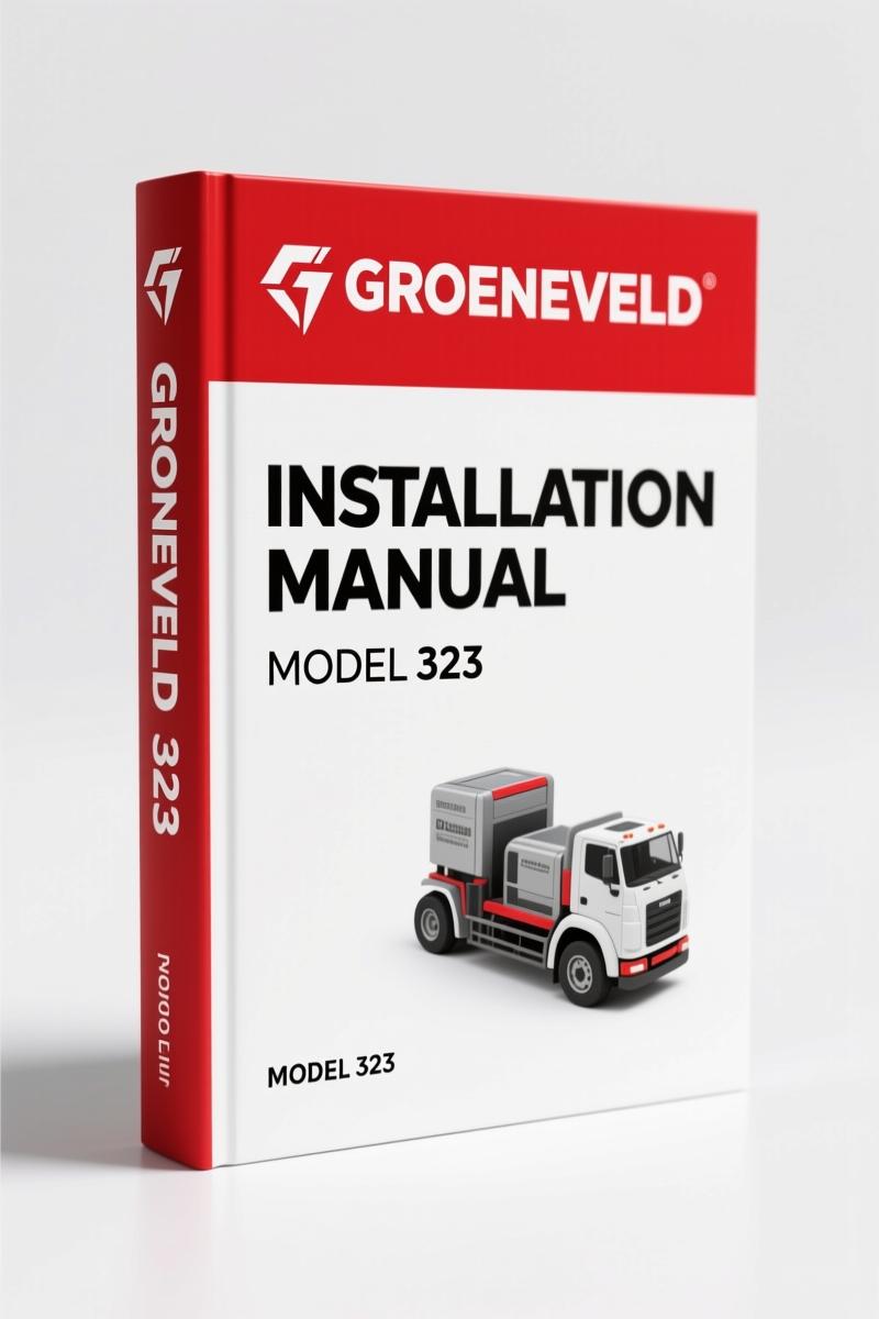 Groeneveld 323 Installation Manual – OEM Specs for TWIN-3 System