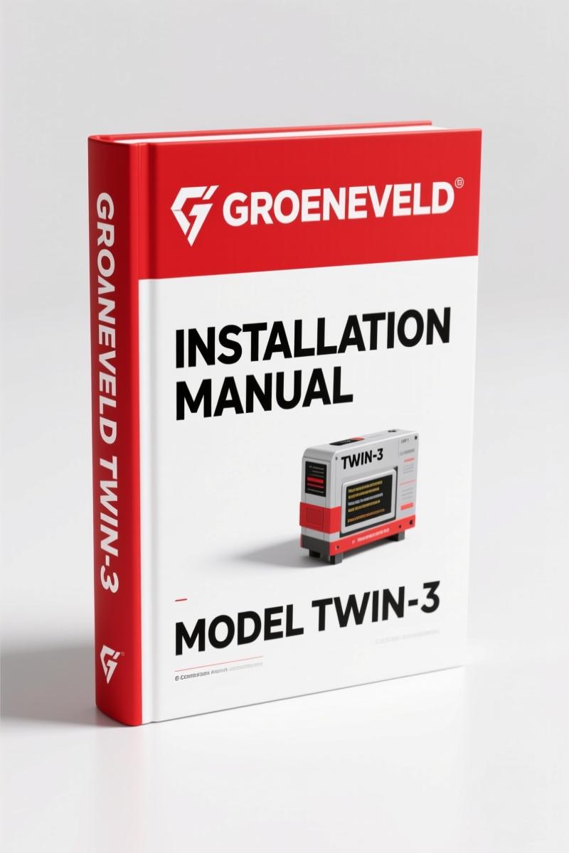 Groeneveld TWIN-3 Installation Manual – 38 Pages of OEM Specs