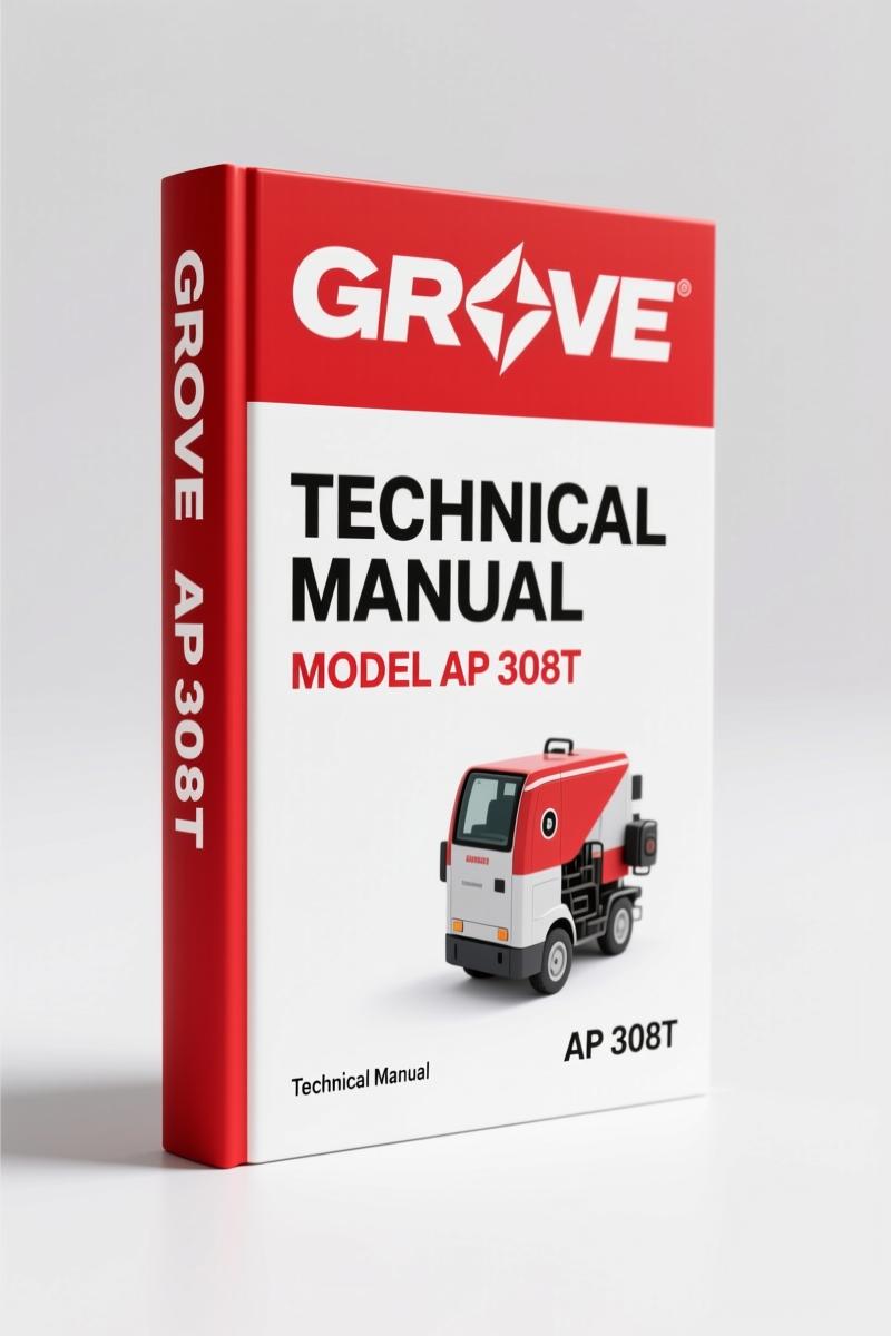 Grove AP 308T M469 1997 Technical Manual – 388 Pages of OEM Specs
