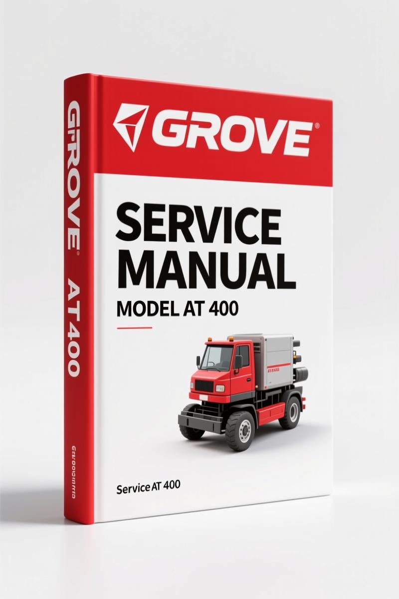 Grove AT 400 1997 Service Manual – Factory Repair for Industrial Cranes
