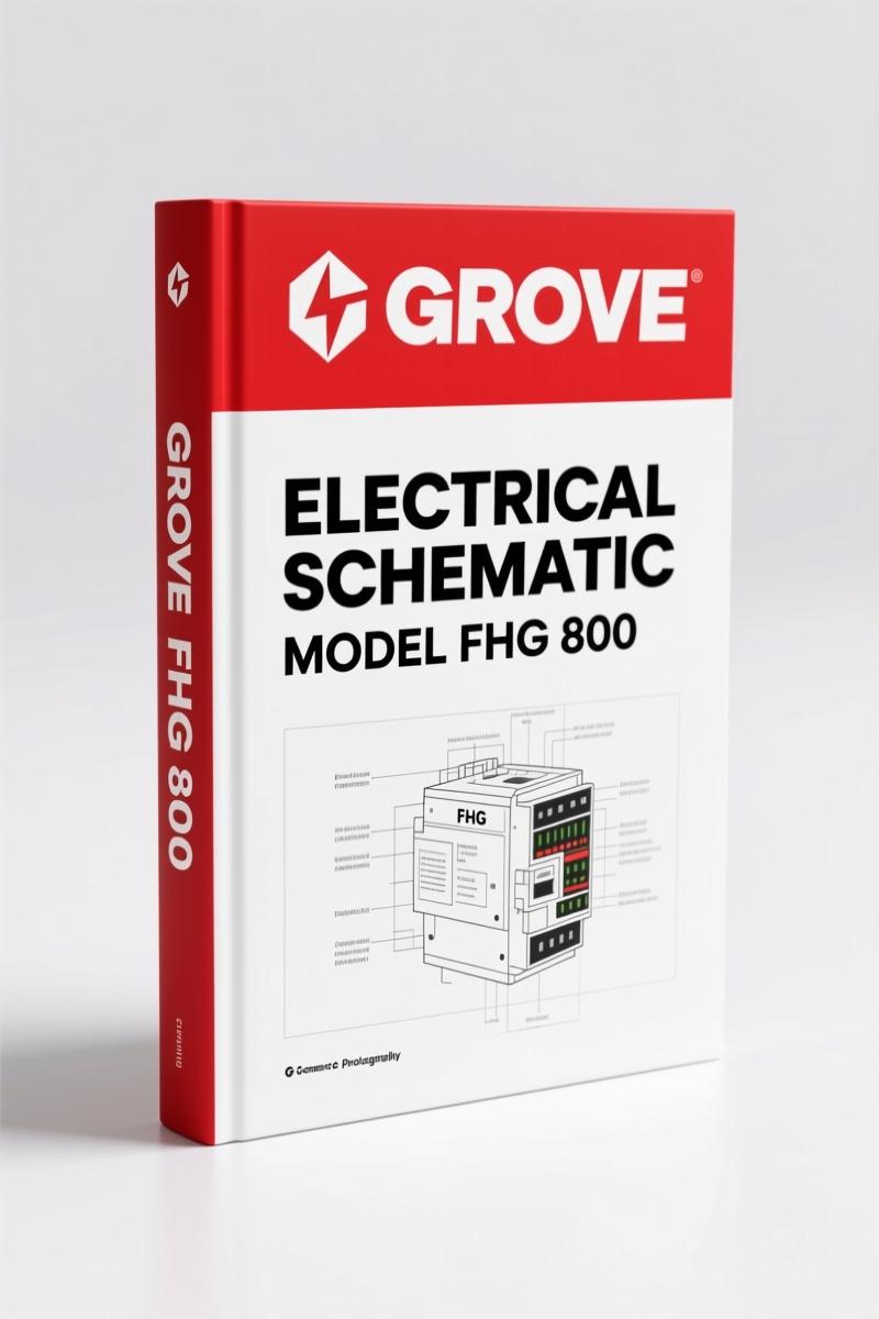 Grove FHG 800 2004 Electrical Schematic – 135-Page Factory Diagram