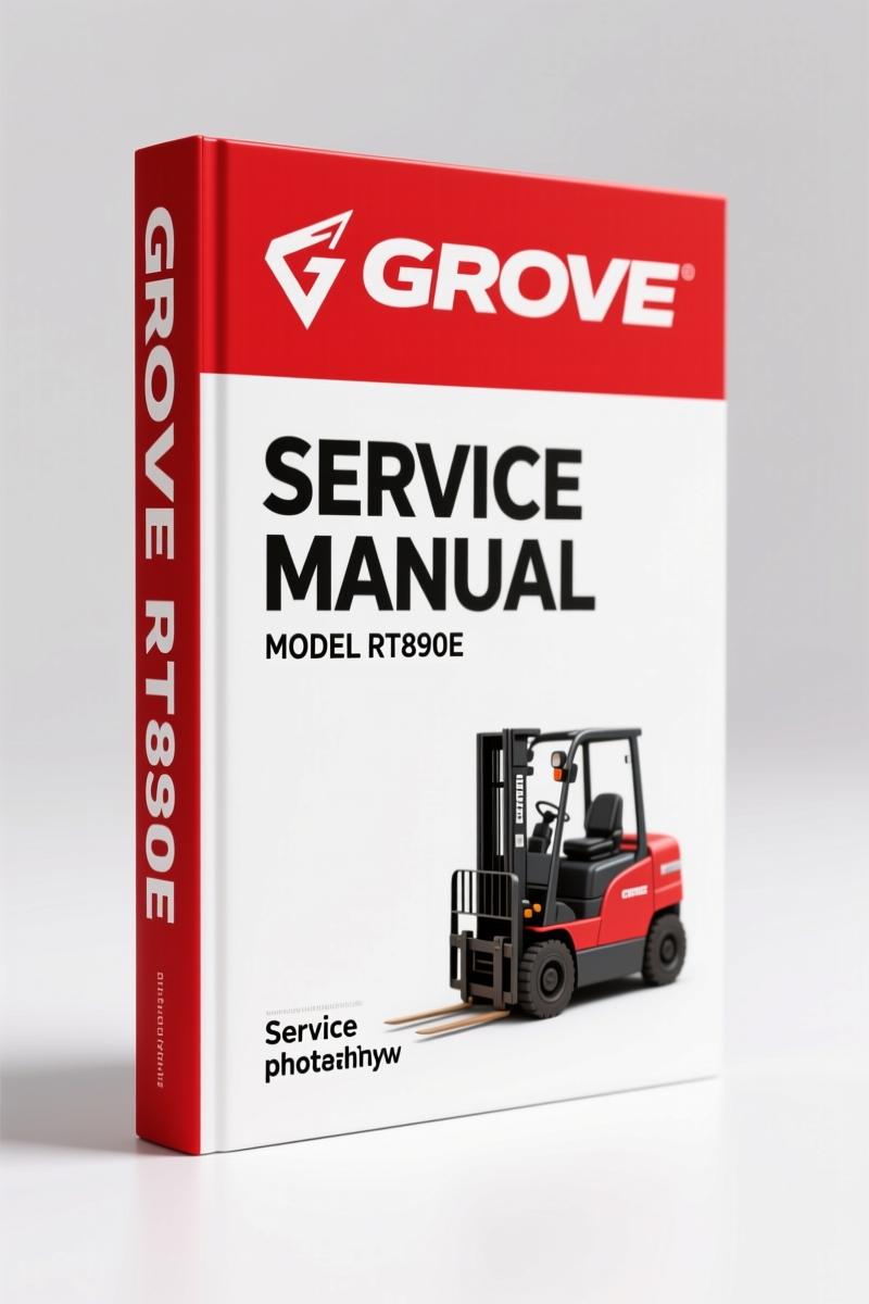 Grove RT890E 2008 Service Manual – 346 Pages of Factory Specs