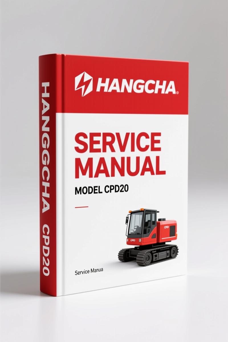 Hangcha CPD10, CPD15, CPD18, CPD20, CPD25 2010 Service Manual – 64 Pages