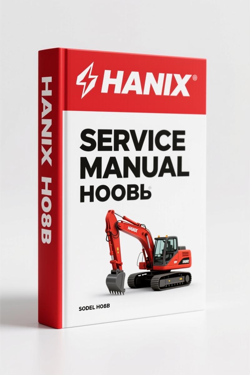Hanix H08B Service Manual – Factory-Certified Repair Documentation