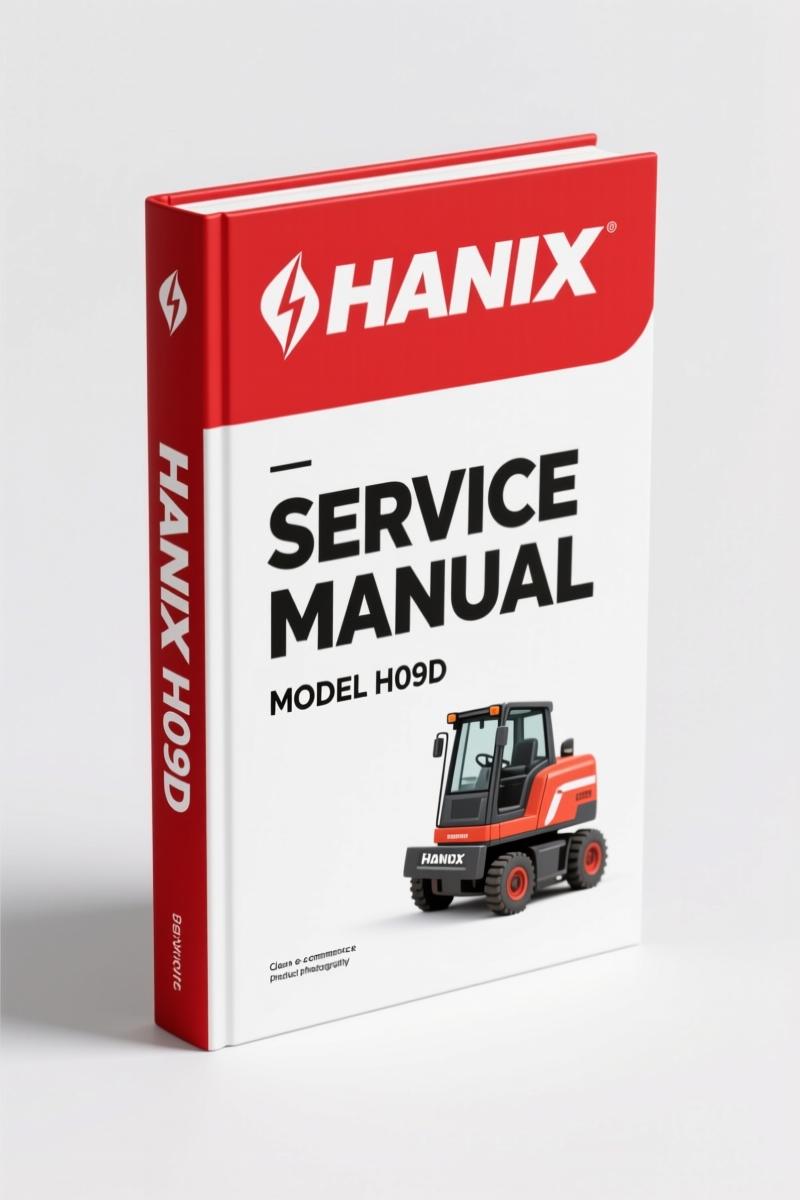 Hanix H09D Service Manual – Factory-Certified Repair Data