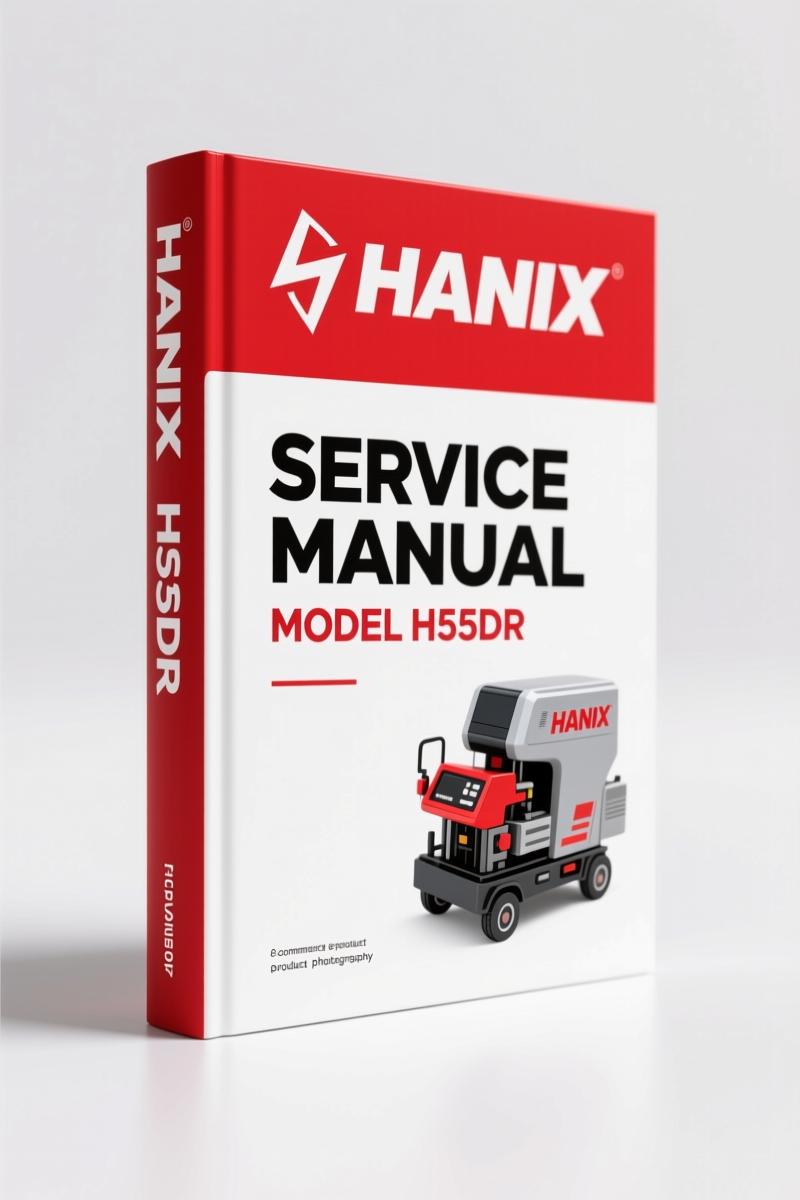 Hanix H55DR Service Manual – 131 Pages of Factory-Certified Repair Data