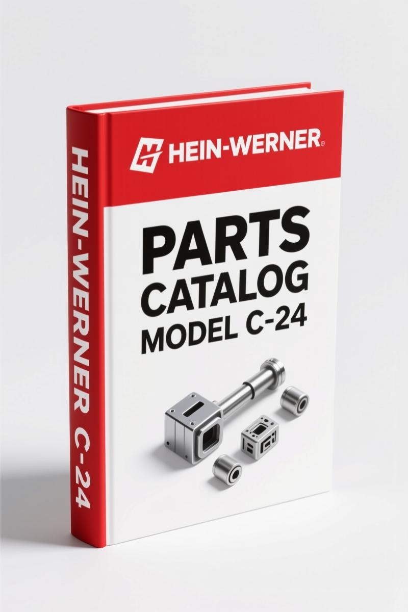 Hein-werner C-24 Parts Catalog – OEM Exploded-View Diagrams for Hydraulic Backhoes